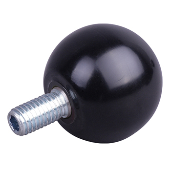 Ball revolving handles