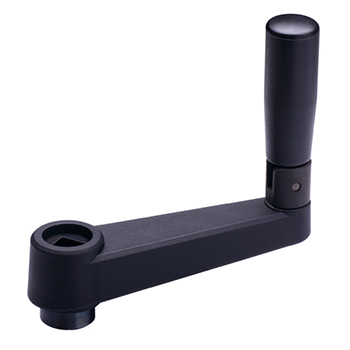 Folding crank handles