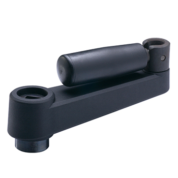 Folding crank handles