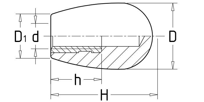 Oval handle sleeves