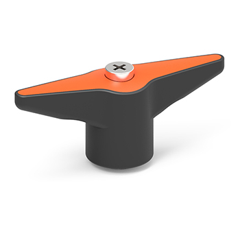 Plastic T Type Adjustable Handle, tapped type
