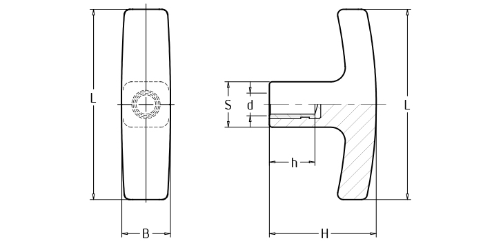 T-handles