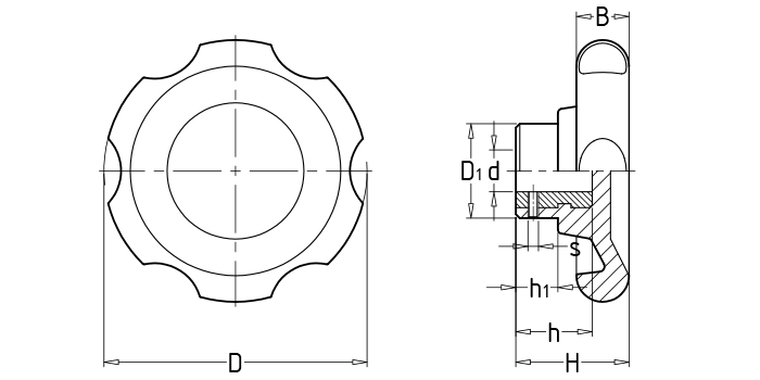 Corrugated Handwheels