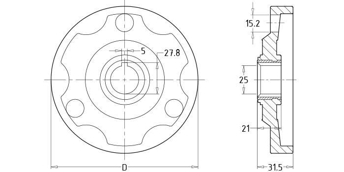 Wave drilling handwheels