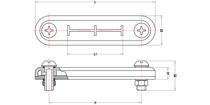 Long type oil cup