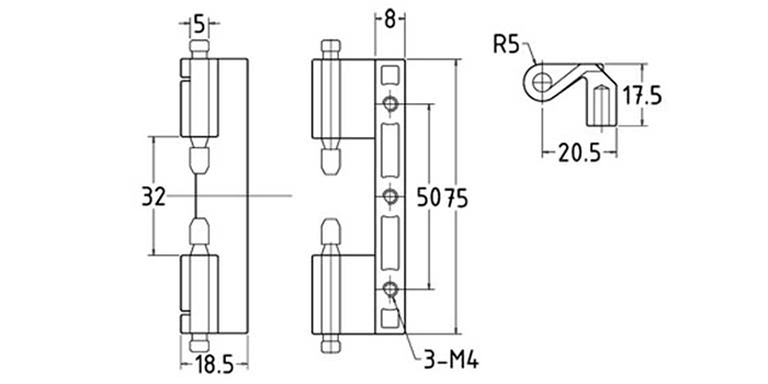 Hinge-135