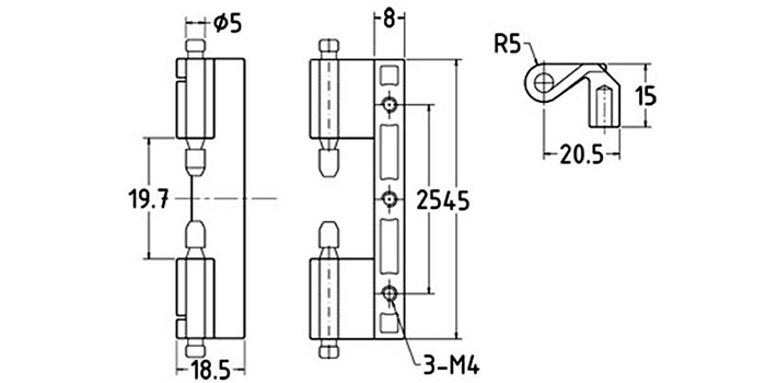 Hinge-136