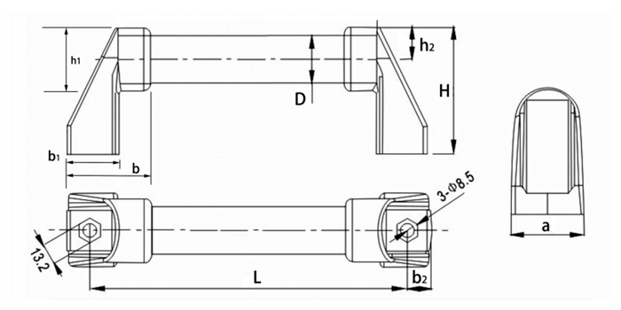 Tubular handles