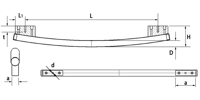 Tubular handles