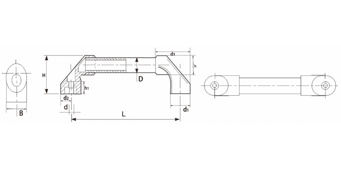 Tubular handle